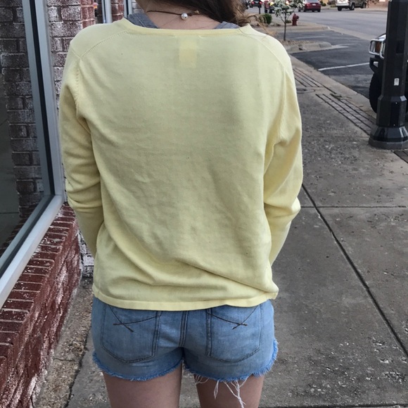 Liz baker yellow caridgan - Picture 2 of 2